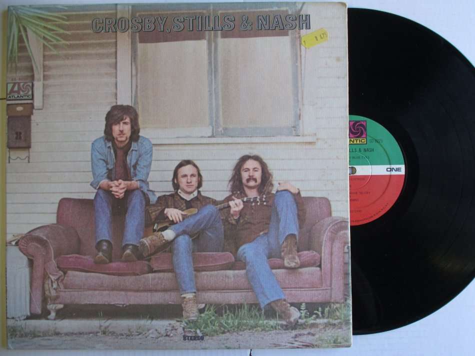 CROSBY STILLS & NASH - S/T - USA VG+ /VG GATEFOLD