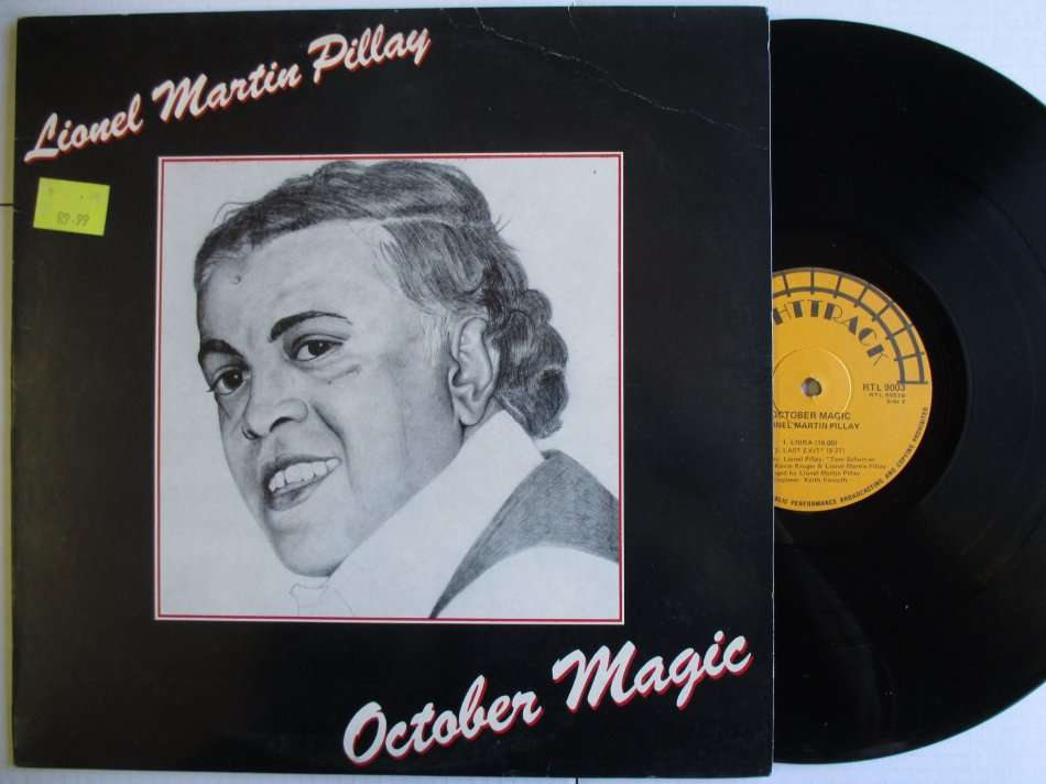 LIONEL MARTIN PILLAY - OCTOBER MAGIC - RSA VG / EX