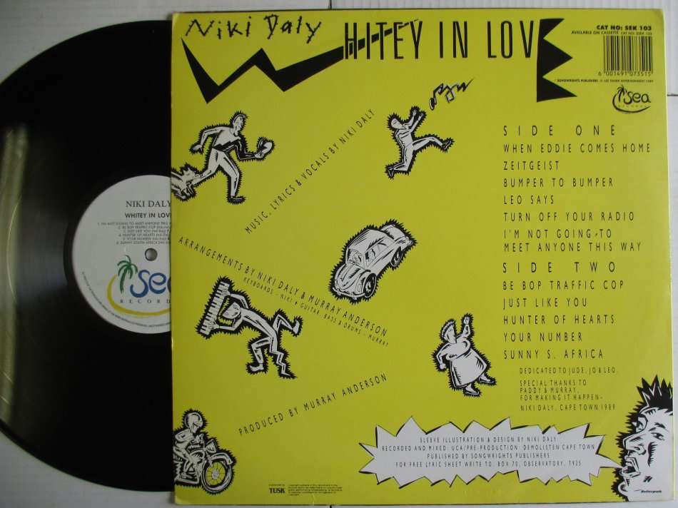 NIKI DALY - WHITEY IN LOVE - RSA VG+ / EX