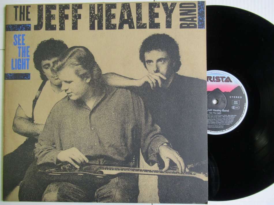 THE JEFF HEALEY BAND - SEE THE LIGHT - GERMANY VG+ /VG+ WITH INNER