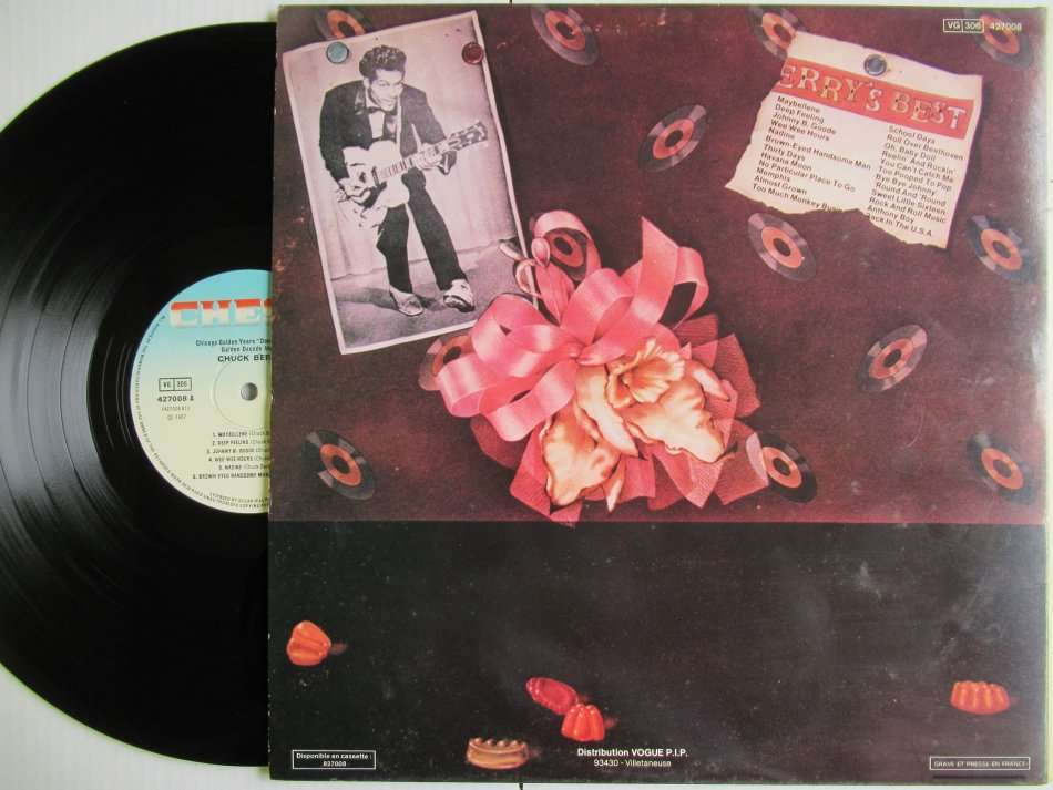 CHUCK BERRY - GOLDEN DECADE VOLUME 1 - FRANCE VG+ / EX 2 LP GATEFOLD CHESS