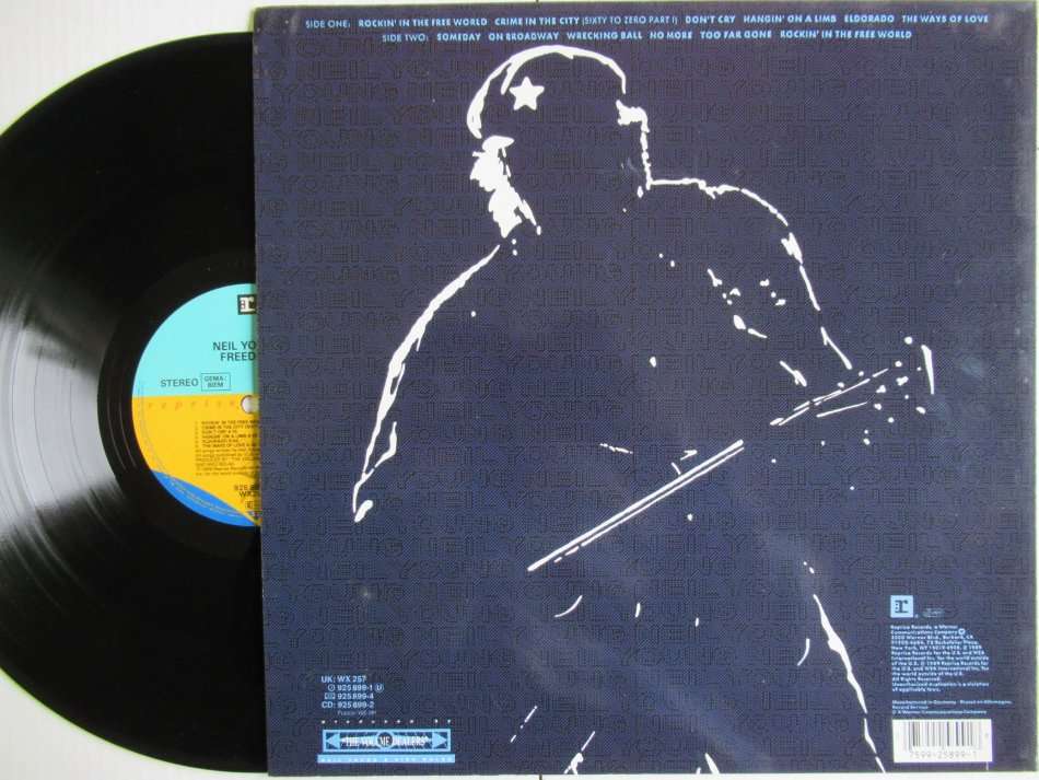 NEIL YOUNG - FREEDOM - GERMANY VG / VG WITH INNER