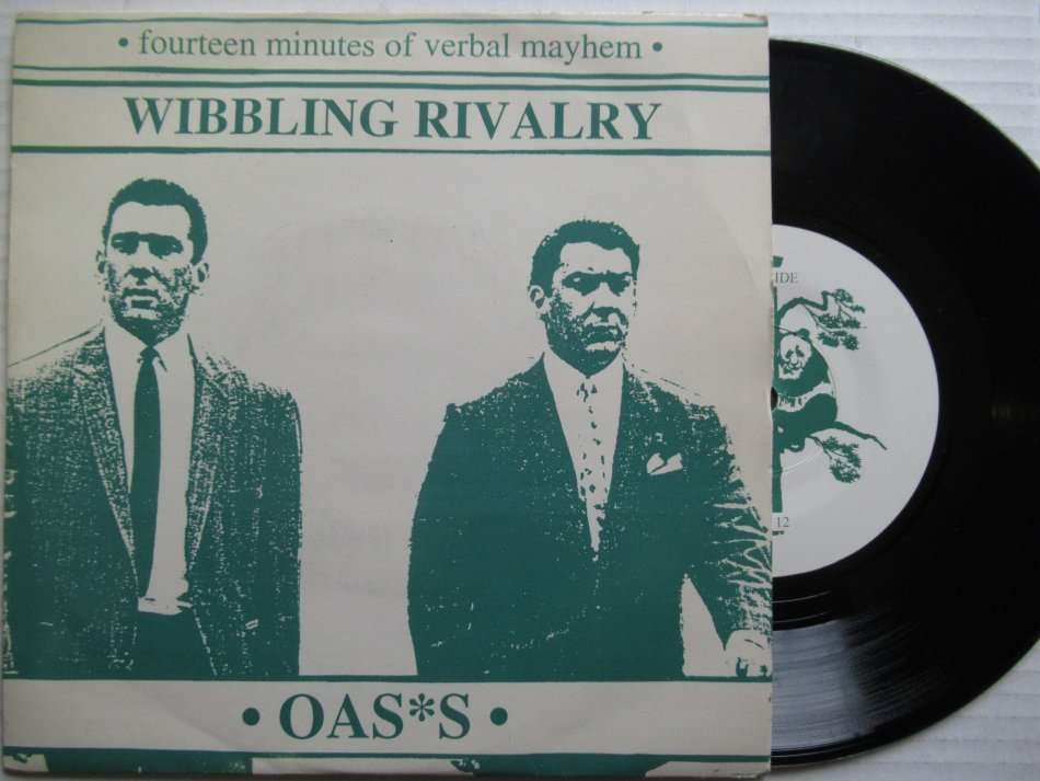 OAS*S - WIBBLING RIVALRY - 7" UK VG+ /VG+