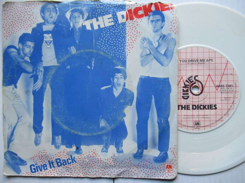 THE DICKIES - GIVE IT BACK - UK - 7" - VG- / VG+