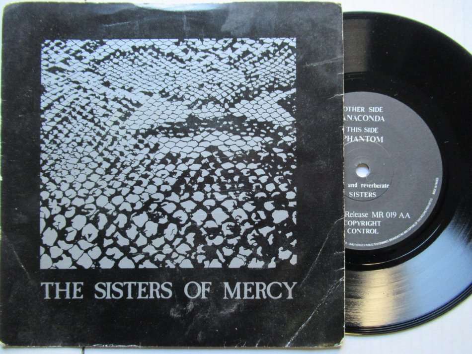 THE SISTERS OF MERCY - ANACONDA - FRANCE - 7" - VG / VG