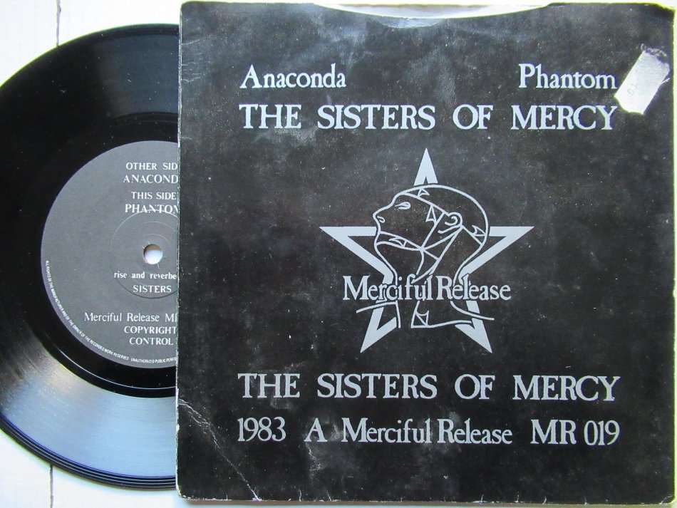 THE SISTERS OF MERCY - ANACONDA - FRANCE - 7" - VG / VG