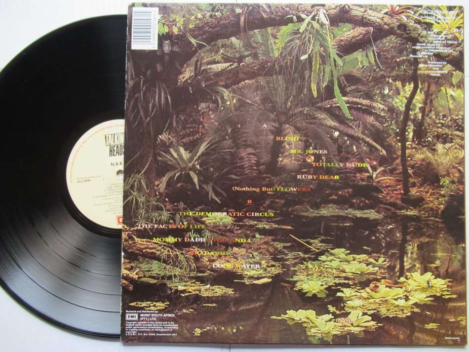 TALKING HEADS - NAKED - RSA - VG+ / VG+