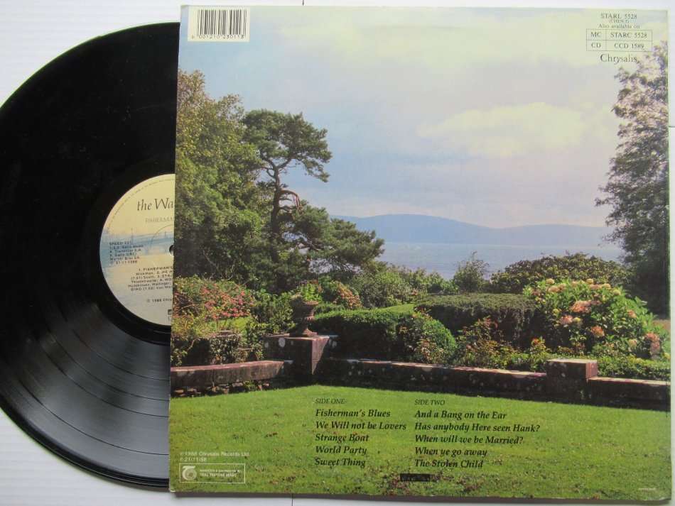 THE WATERBOYS - FISHERMAN'S BLUES - RSA VG+ /VG+ WITH INNER