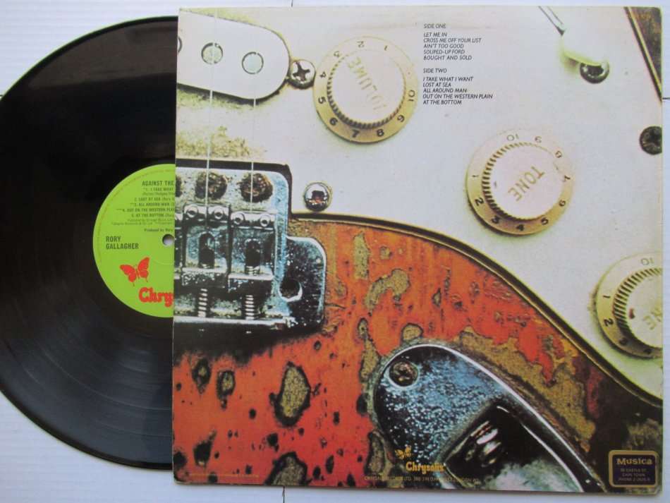 RORY GALLAGHER - AGAINST THE GRAIN - UK - VG+ / VG+