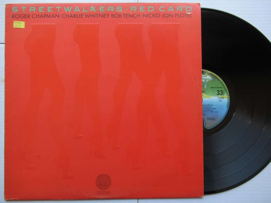STREET WALKERS - RED CARD - UK - VG / VG+