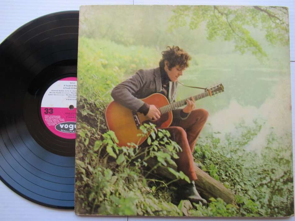 DONOVAN - A TOUCH OF MUSIC A TOUCH OF DONOVAN - GERMANY - VG / VG GATEFOLD 2LP