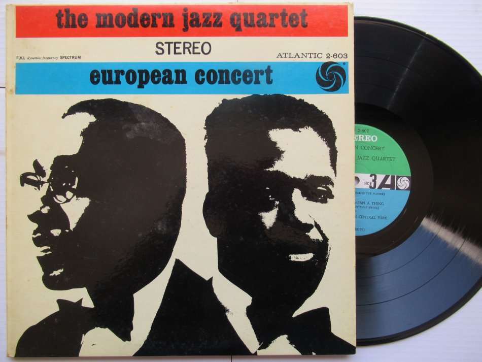 THE MODERN JAZZ QUARTET - EUROPEAN CONCERT - USA - VG+ / VG GATEFOLD 2LP