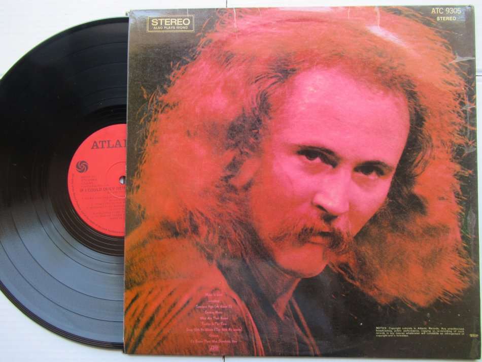 DAVID CROSBY - IF I COULD ONLY REMEMBER MY NAME - RSA - VG+ / VG+ GATEFOLD