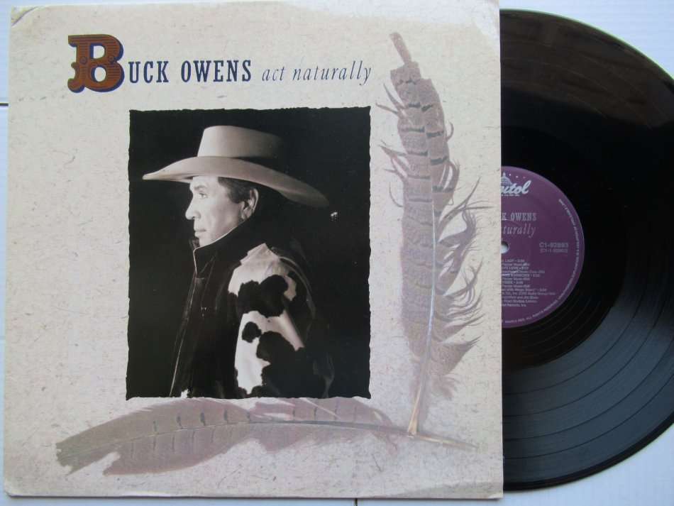 BUCK OWENS - ACT NATURALLY - USA - VG+ / VG