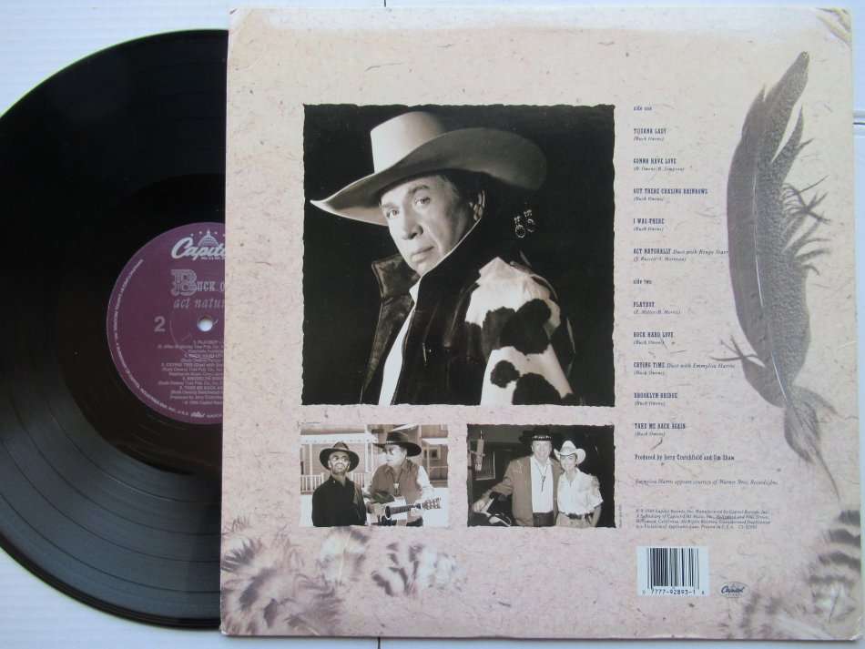 BUCK OWENS - ACT NATURALLY - USA - VG+ / VG