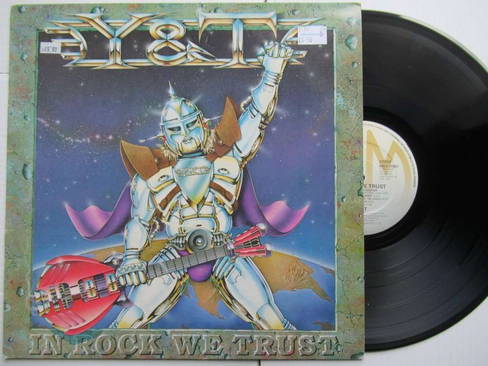 Y&T - IN ROCK WE TRUST - UK VG+ /VG+