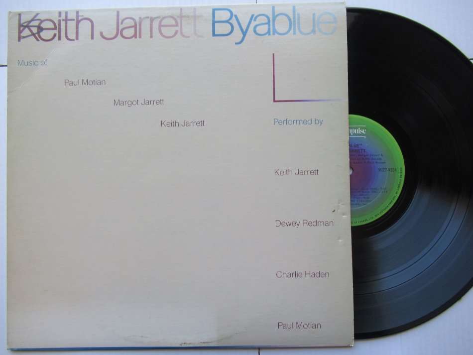 KEITH JARRETT - BYABLUE - CANADA VG /VG+