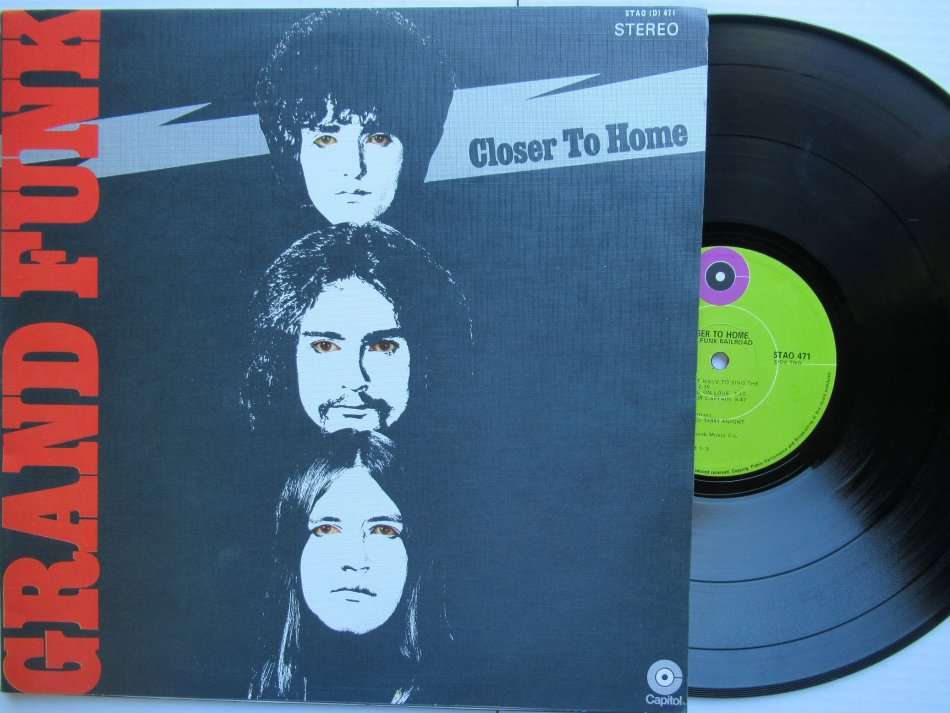 GRAND FUNK - CLOSER TO HOME - RSA - VG+ / VG GATEFOLD
