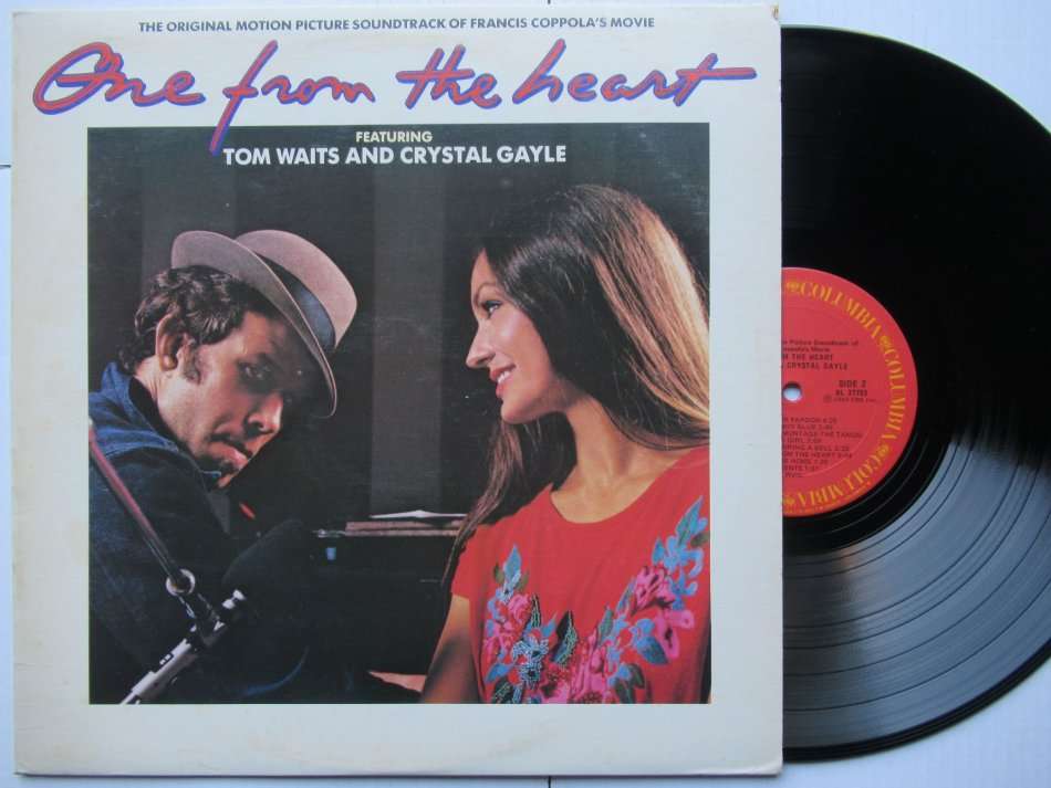 TOM WAITS AND CRYSTAL GAYLE - ONE FROM THE HEART - CANADA VG+ /VG+