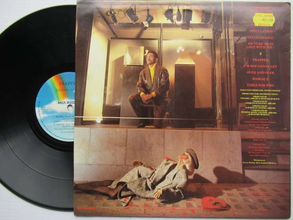 COLONEL ABRAMS - TRAPPED - RSA VG+ /VG