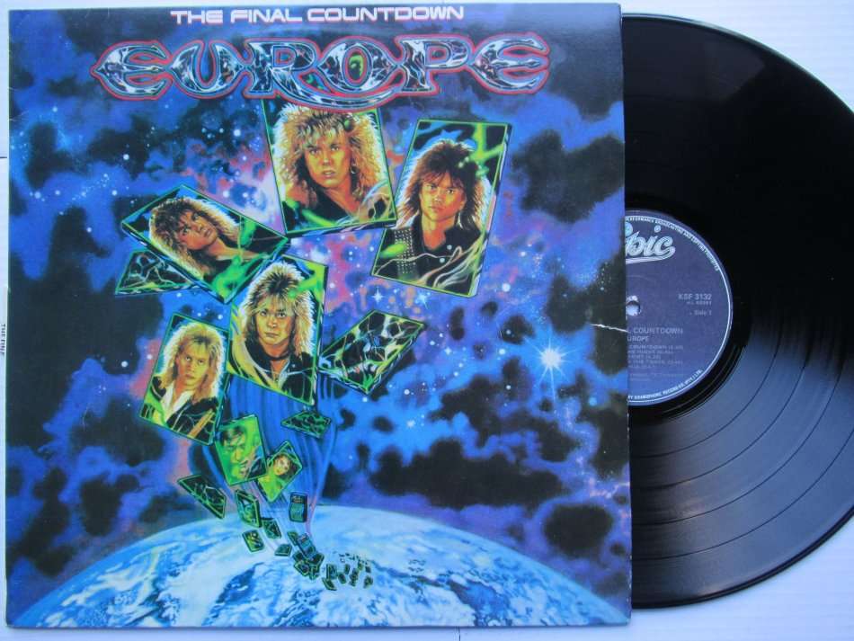 EUROPE - THE FINAL COUNTDOWN - RSA VG+ /VG+