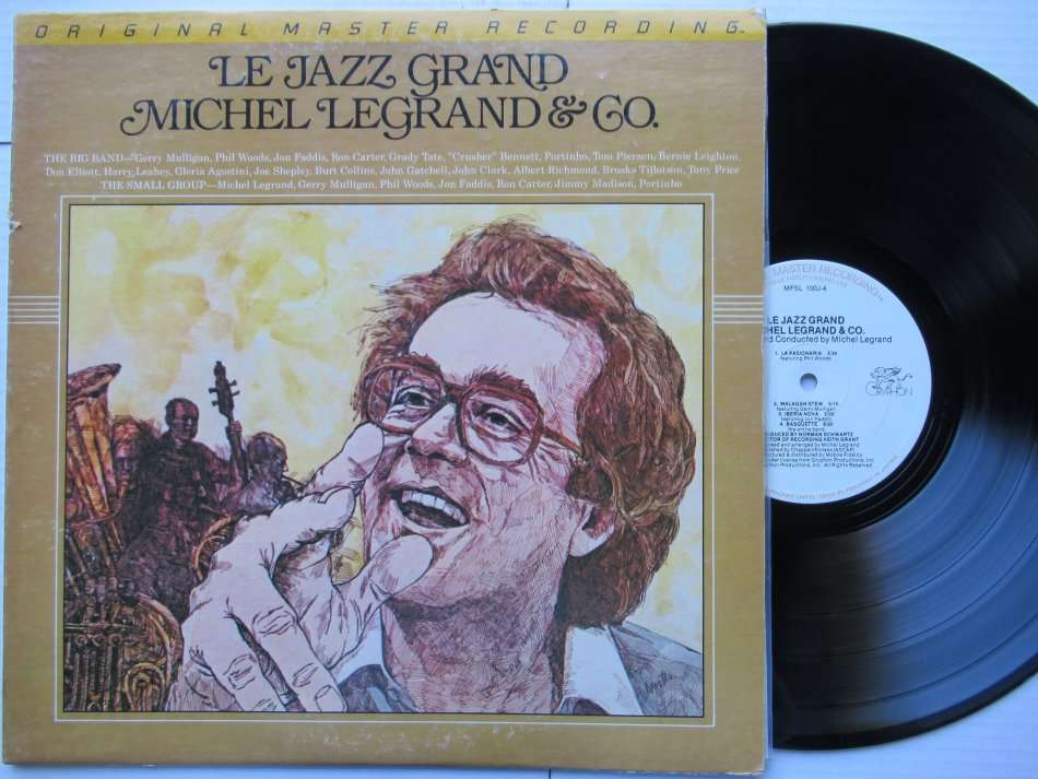 MICHEL LEGRAND & CO - LE JAZZ GRAND - USA VG / VG+ MOBILE FIDELITY WITH INSERTS
