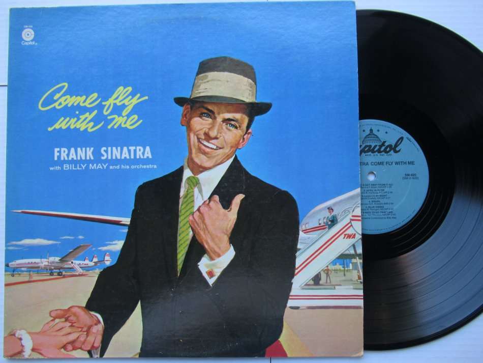 FRANK SINATRA - COME FLY WITH ME - USA VG+ /Vg+