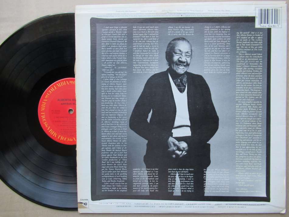 ALBERTA HUNTER - AMTRAK BLUES - USA VG+ /VG+