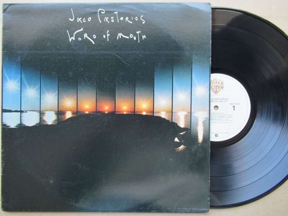 JACO PASTORIUS - WORD OF MOUTH - USA VG+ /VG WITH INNER