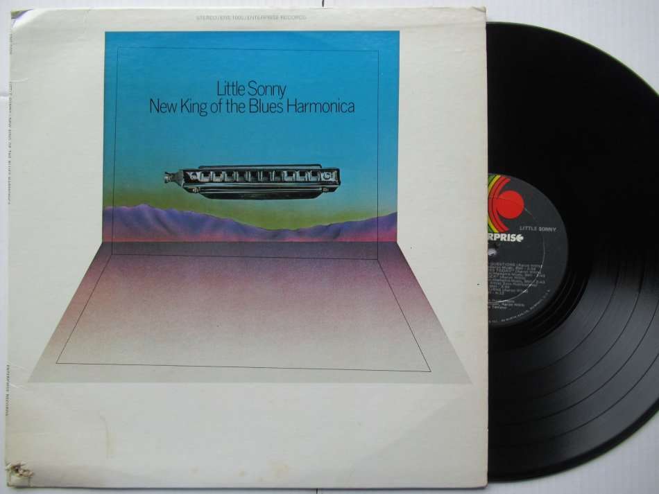 LITTLE SONNY - NEW KING OF THE BLUES HARMONICA - USA VG+ /VG+