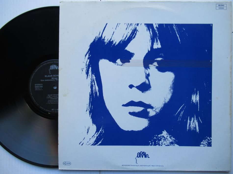 KLAUS SCHULZE - MIRAGE - GERMANY VG / VG+ GATEFOLD BRAIN RECORDS