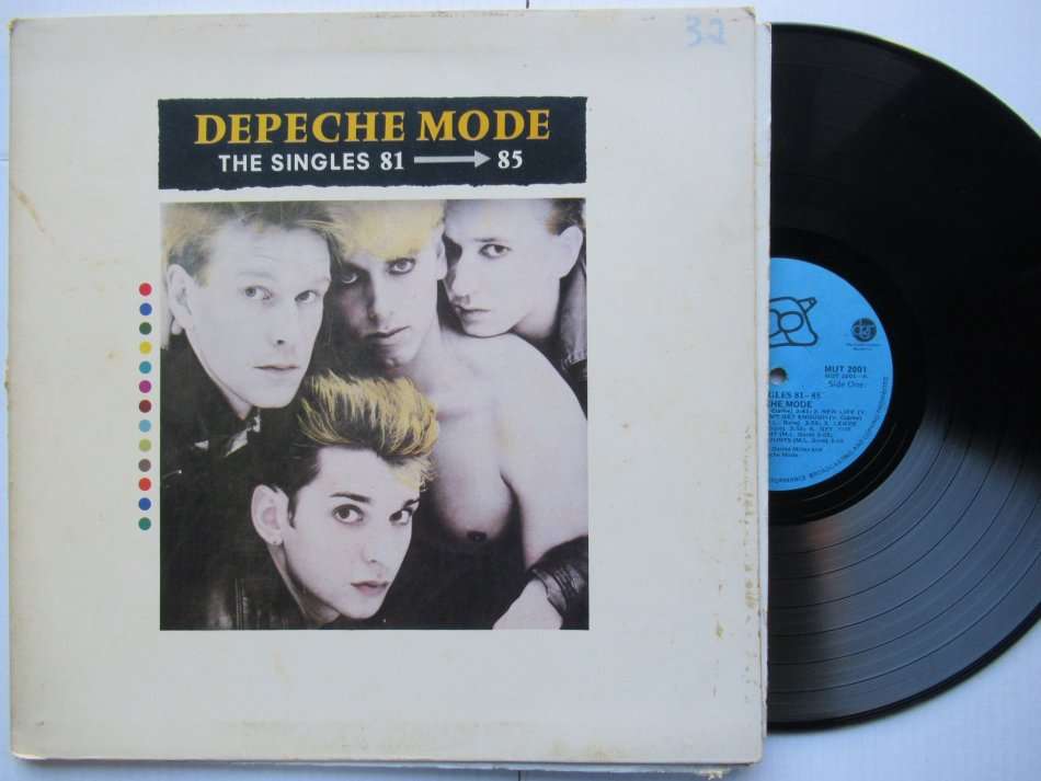 DEPECHE MODE - THE SINGLES 81-85 - RSA - VG- /VG- GATEFOLD
