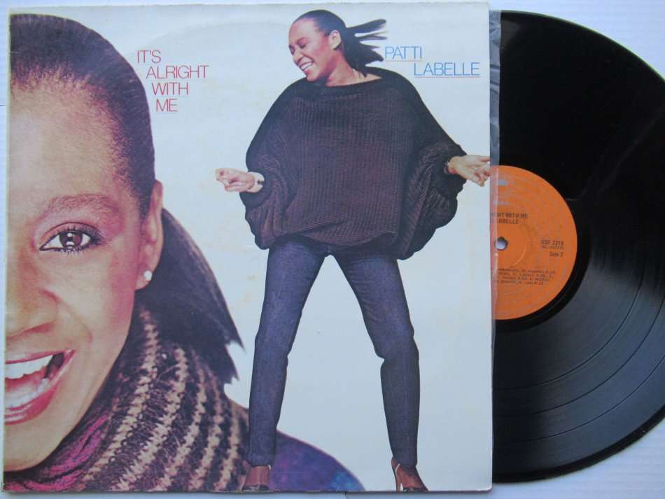 PATTI LA BELLE - IT'S ALRIGHT WITH ME - RSA - VG /VG+