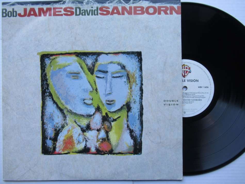 BOB JAMES DAVID SANBORN - DOUBLE VISION - RSA - VG+ /VG