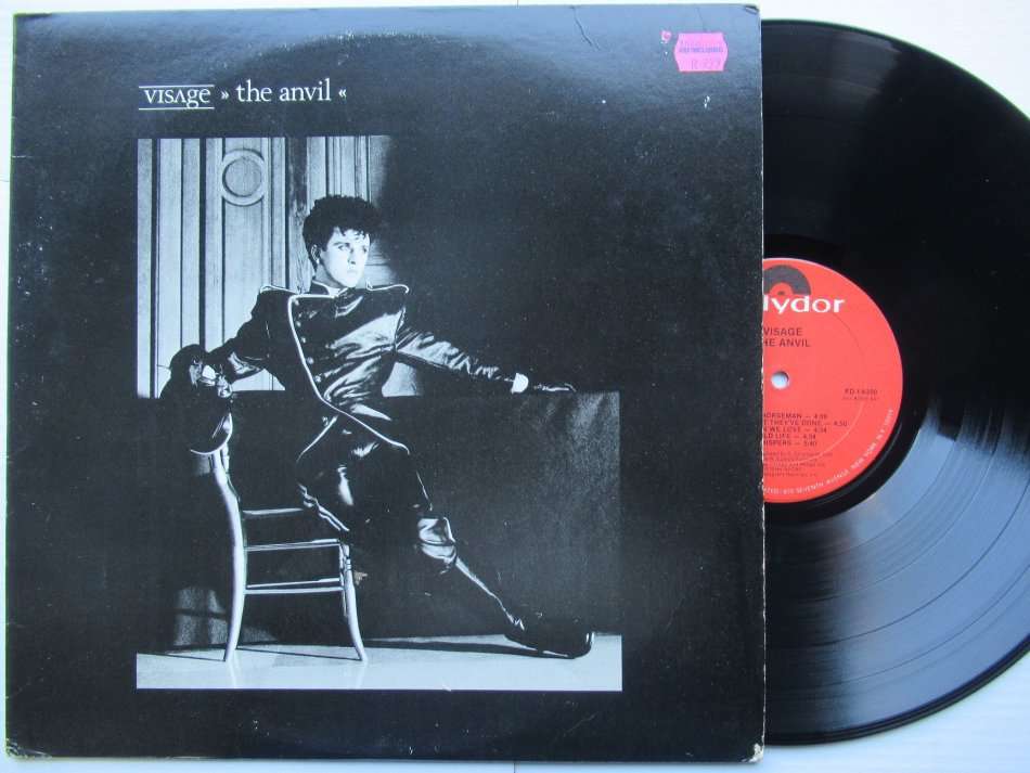VISAGE - THE ANVIL - USA VG /VG+ WITH INSERT