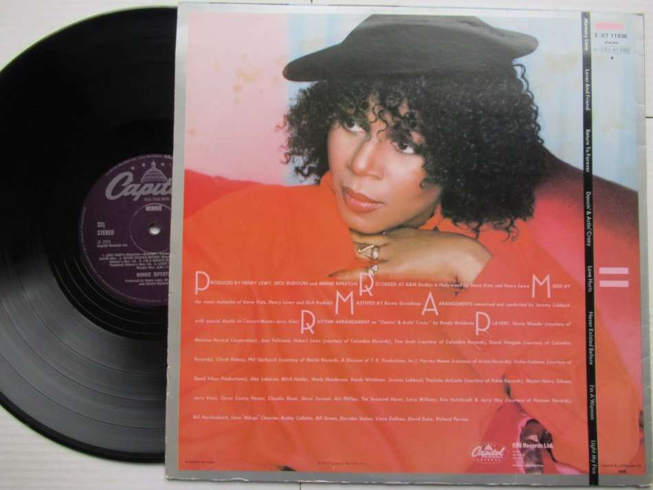 MINNIE RIPERTON - MINNIE - RSA VG /. VG