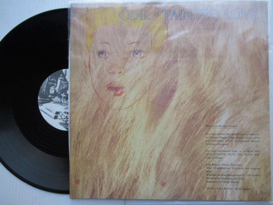 COIL - AQUA REGIS PANIC TAINTED LOVE - UK EX /EX