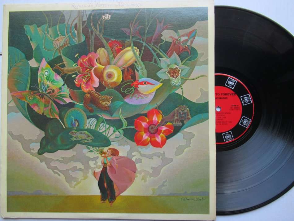 RETURN TO FOREVER - MUSIC MAGIC - USA VG+ /VG+ WITH INNER