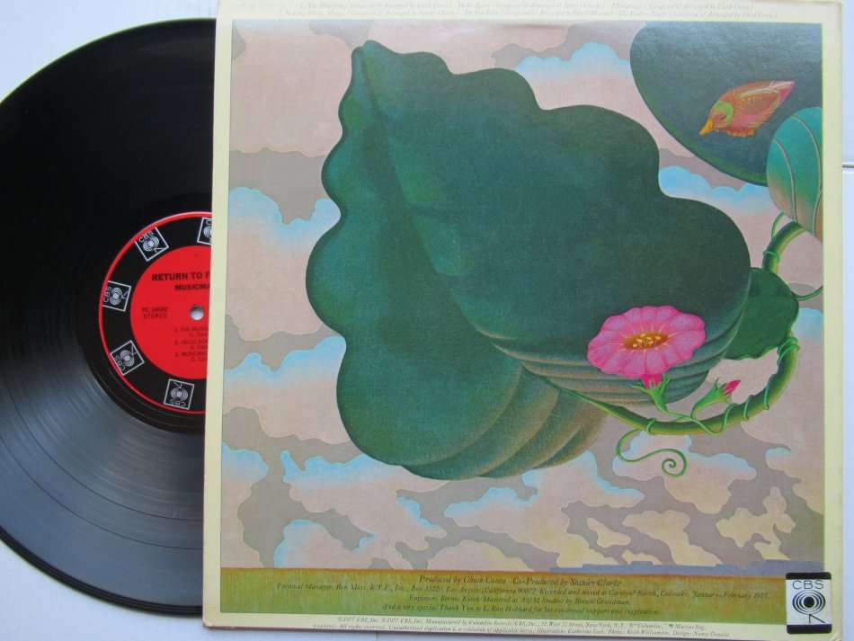 RETURN TO FOREVER - MUSIC MAGIC - USA VG+ /VG+ WITH INNER