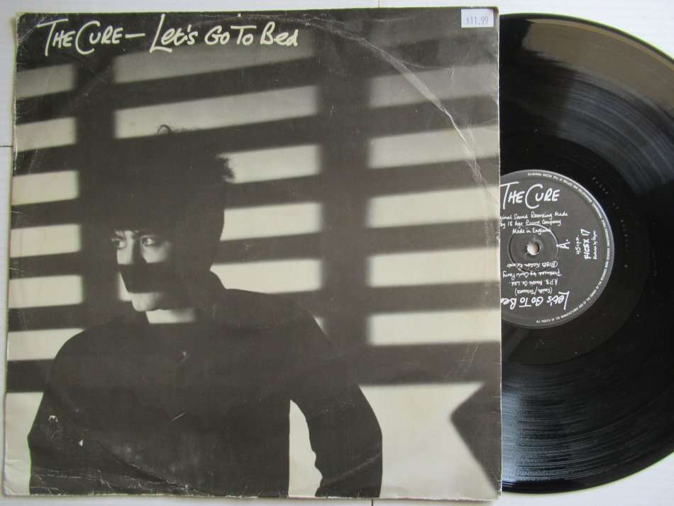 THE CURE - LET'S GO TO BED / JUST ONE KISS  12" - UK VG /VG