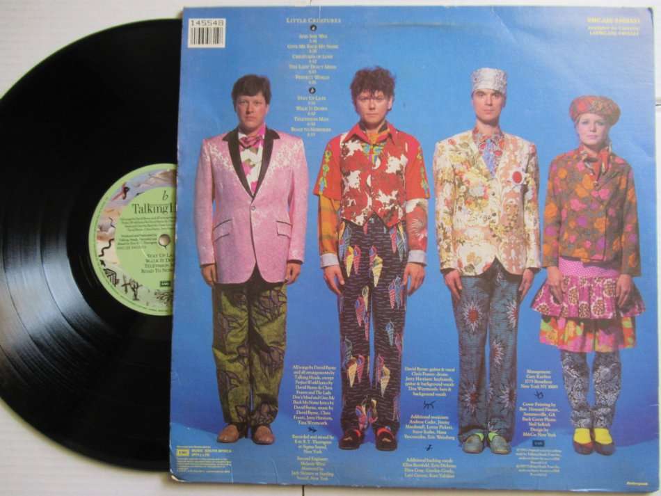 TALKING HEADS - LITTLE CREATURES - RSA - VG+ /VG WITH INNER