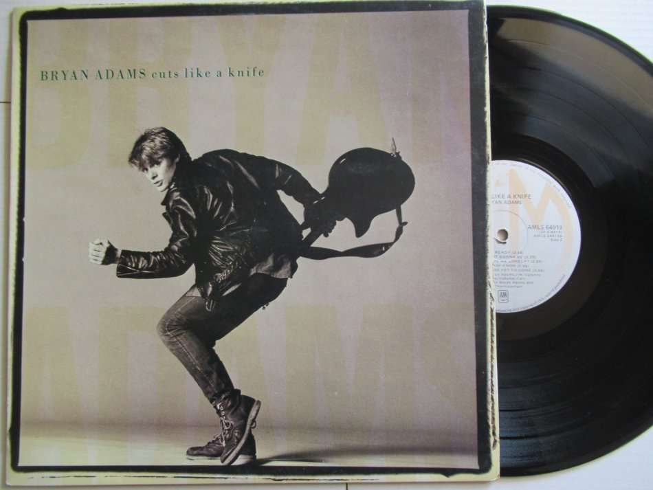 BRYAN ADAMS - CUTS LIKE A KNIFE - RSA - VG+ /VG+