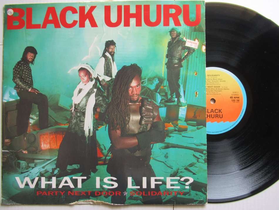 BLACK UHURU - WHAT IS LIFE 12" UK VG- /VG
