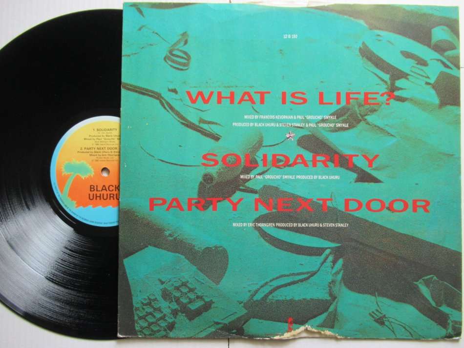 BLACK UHURU - WHAT IS LIFE 12" UK VG- /VG