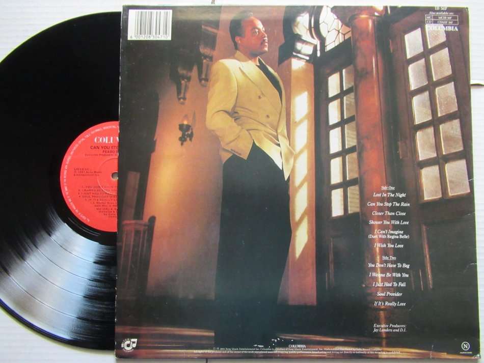 PEABO BRYSON - CAN YOU STOP THE RAIN  - RSA - VG+ /VG