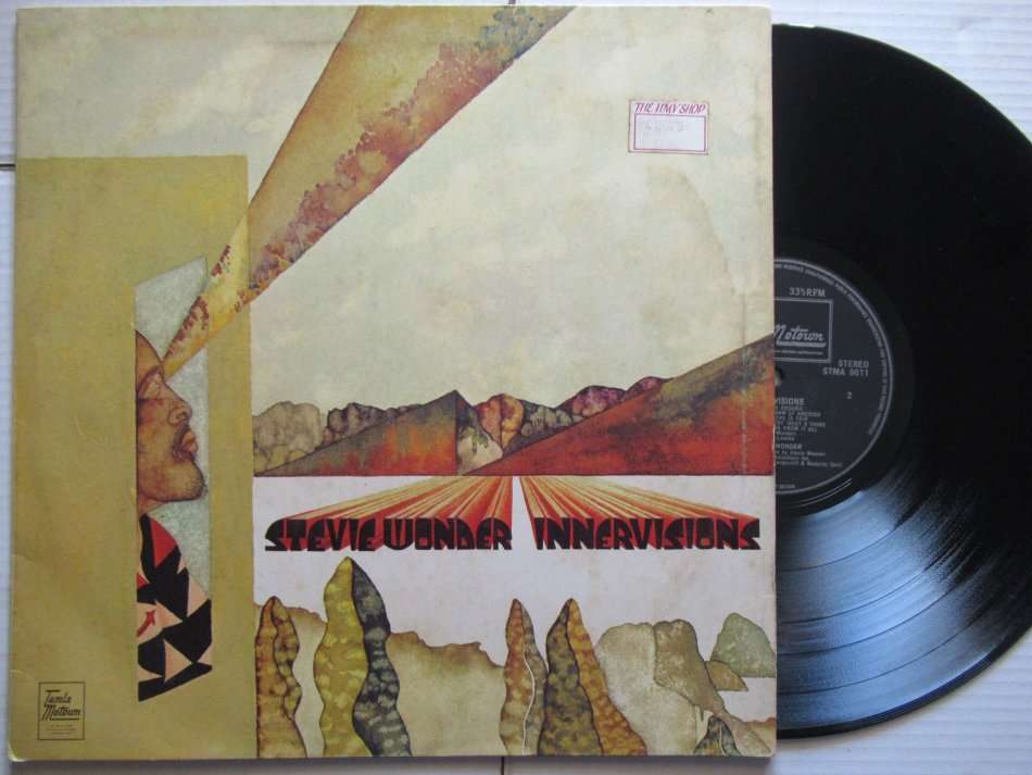 STEVIE WONDER - INNERVISIONS - UK VG+ /VG+ GATEFOLD