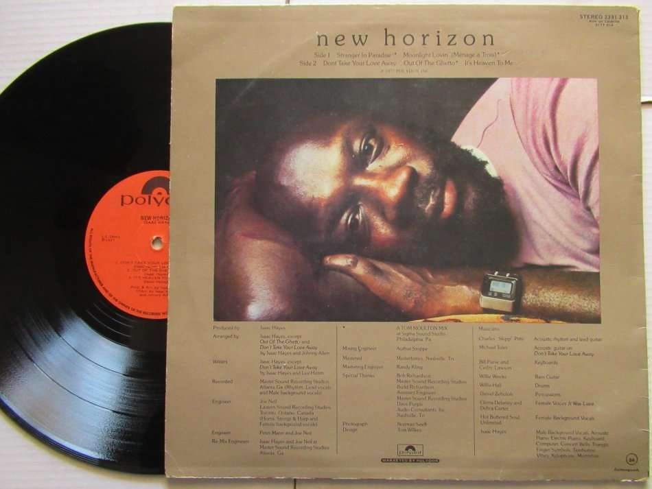 ISAAC HAYES - NEW HORIZON - RSA - VG / VG