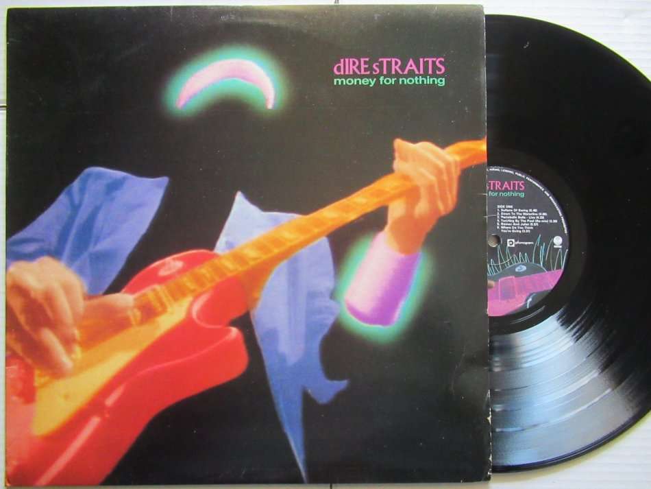 DIRE STRAITS - MONEY FOR NOTHING - RSA - VG / VG+ WITH INNER