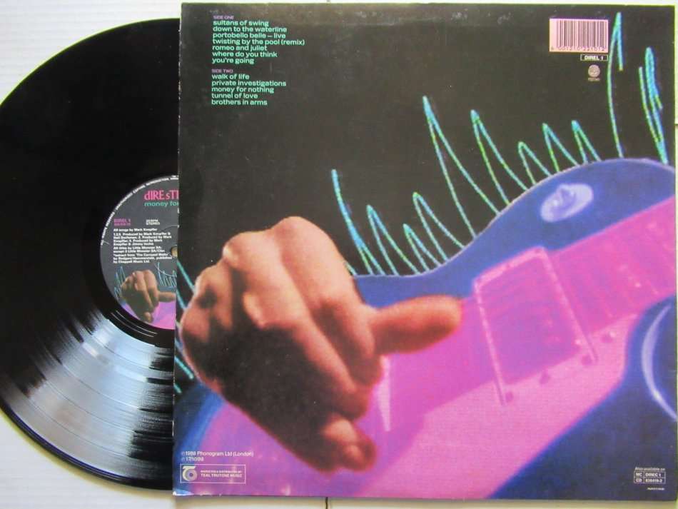 DIRE STRAITS - MONEY FOR NOTHING - RSA - VG / VG+ WITH INNER