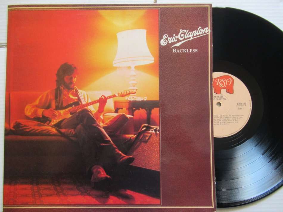 ERIC CLAPTON - BACKLESS - RSA - VG+ /VG+ GATEFOLD